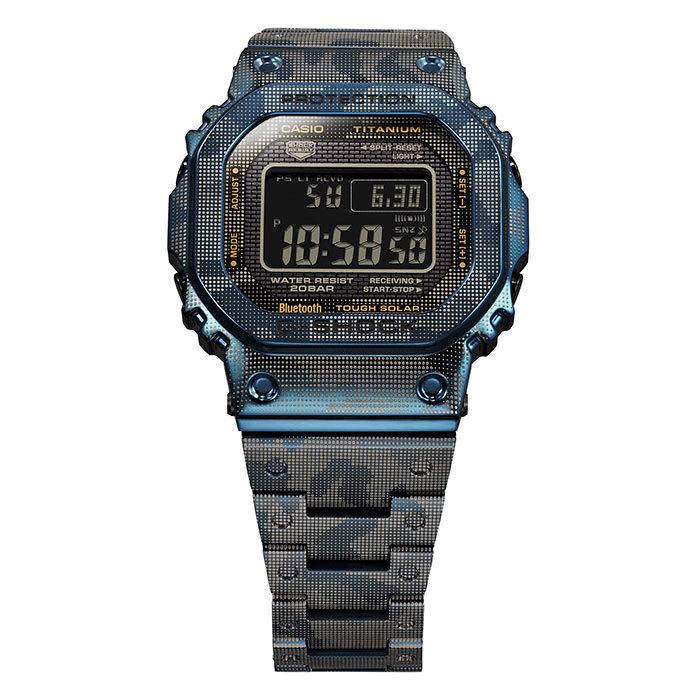 G-SHOCK ジーショック 腕時計 スマートフォンリンク カモフラージュ柄 チタニウム ソーラー電波 限定ウォッチ GMW-B5000TCF-2JR メンズ 国内正規品｜taiyodo｜02