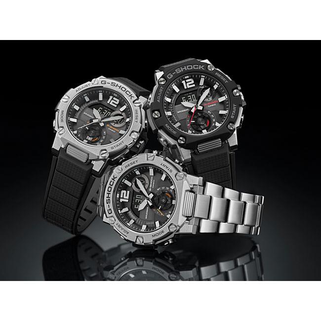 G-SHOCK ジーショック 腕時計 G-STEELソーラーBluetooth カーボン