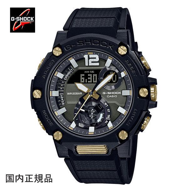 G-SHOCK ジーショック 腕時計 G-STEELソーラーBluetooth カーボンコアガード構造 GST-B300B-1AJF メンズ 国内正規品｜taiyodo