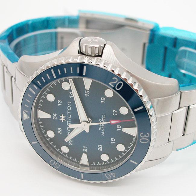 ハミルトン 腕時計 カーキ HAMILTON ネイビーScuba Auto オート 43mm 自動巻 H82505140 国内正規品メンズの画像