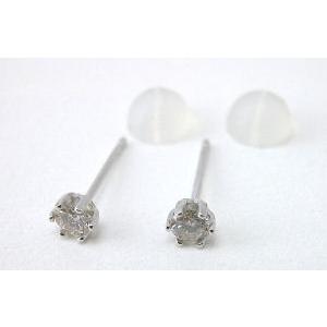 プラチナ ダイヤモンドスタッドピアス 0.20ct : TAIYODO - 通販