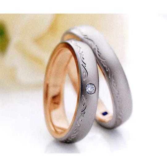 ロマンティックブルーブライダル結婚指輪Romantic Blueマリッジ