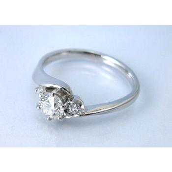 Pt ダイヤモンド リング 0.365ct エンゲージリング : TAIYODO - 通販 