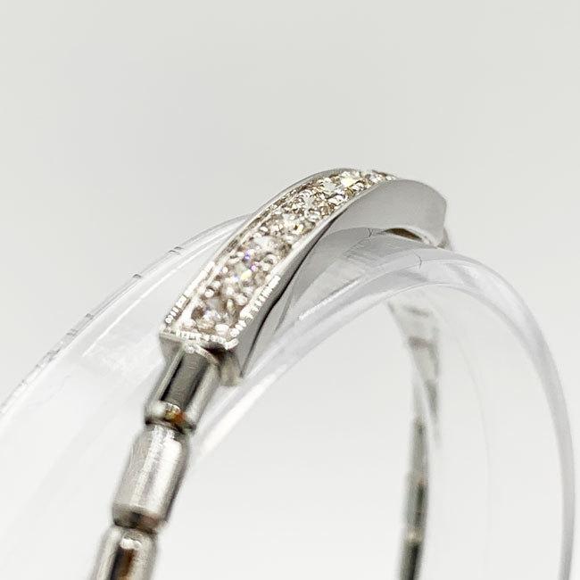 ダイヤモンドブレスレット プラチナ 0.50ct スプリング伸縮式 ダイヤモンドブレスレット プラチナ 0.50ct スプリング伸縮式