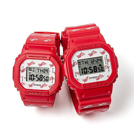 G-SHOCK ジーショック 腕時計 Baby-G G PRESENTSラバーズコレクション2020 レッドカラー LOV-20B-4JR ペアウォッチ｜taiyodo