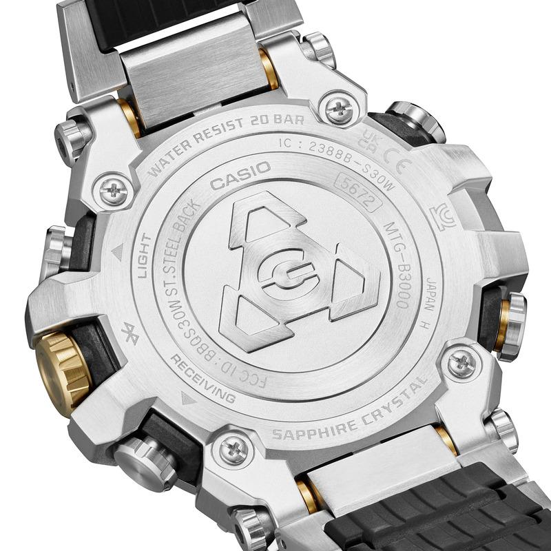 G-SHOCK ジーショック 腕時計 スマートフォンリンク電波ソーラー カーボン強化樹脂ケース MTG-B3000D-1A9JF メンズ 国内正規品｜taiyodo｜06
