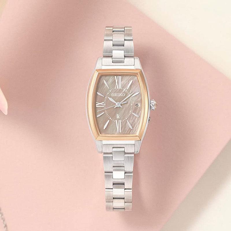 LUKIA セイコー 腕時計 SEIKO ルキア ソーラー電波 Grow SSQW072 女性