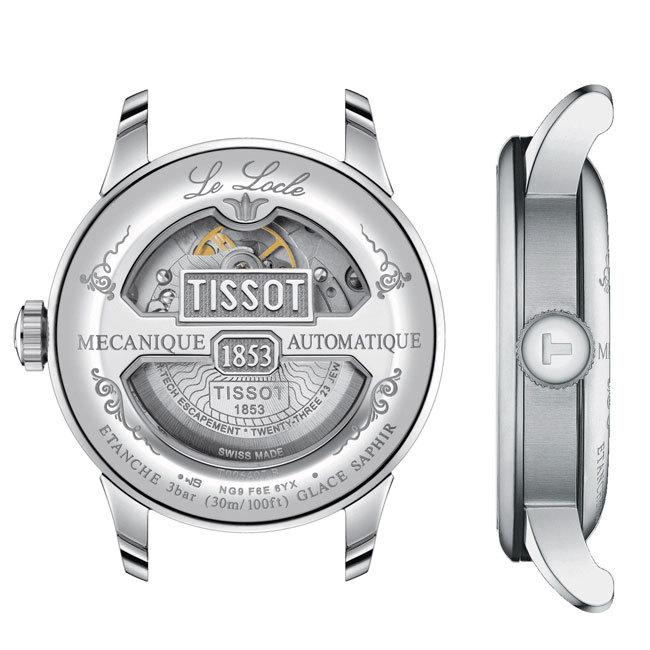 ティソ 腕時計 TISSOT ルロックル パワーマティック80 T0064071104300 メンズ 国内正規品の画像