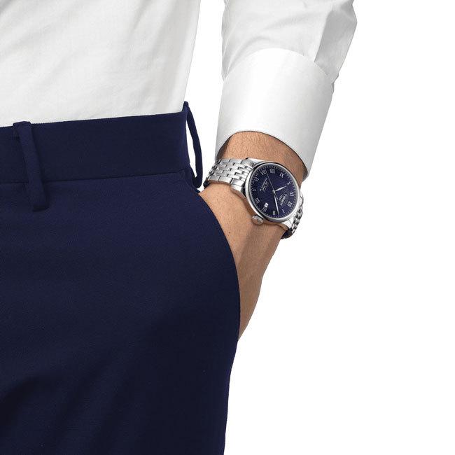 ティソ 腕時計 TISSOT ルロックル パワーマティック80 T0064071104300 メンズ 国内正規品の画像