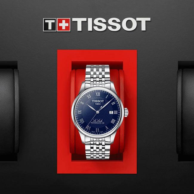 ティソ 腕時計 TISSOT ルロックル パワーマティック80 T0064071104300 メンズ 国内正規品の画像