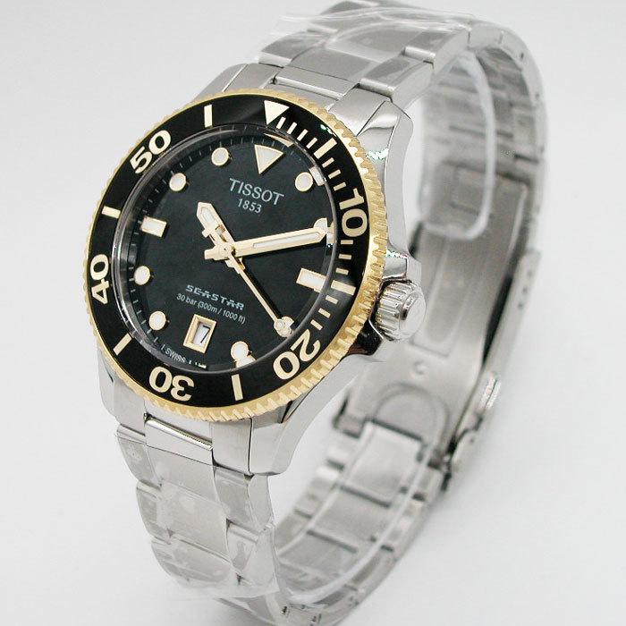 ティソ 腕時計 TISSOT SEASTAR シースター1000 クォーツ 36mm T1202102105100 国内正規品の画像