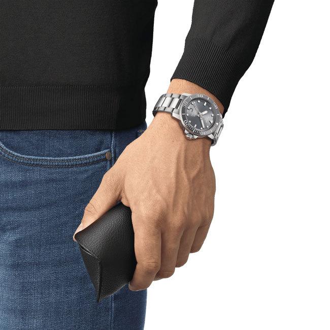 ティソ 腕時計 TISSOT SEASTAR シースター 1000 パワーマチック80 自動巻 T1204071108101 メンズ 国内正規品の画像