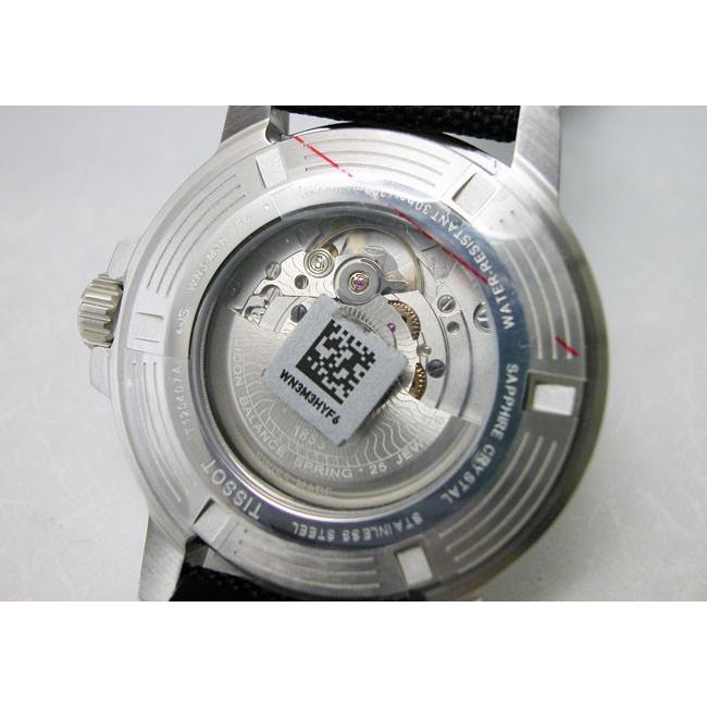 TISSOT ティソ 腕時計 SEASTAR シースター 1000 AUTOMATIC 自動巻き シリシウム T1204071704101 メンズ 国内正規品の画像