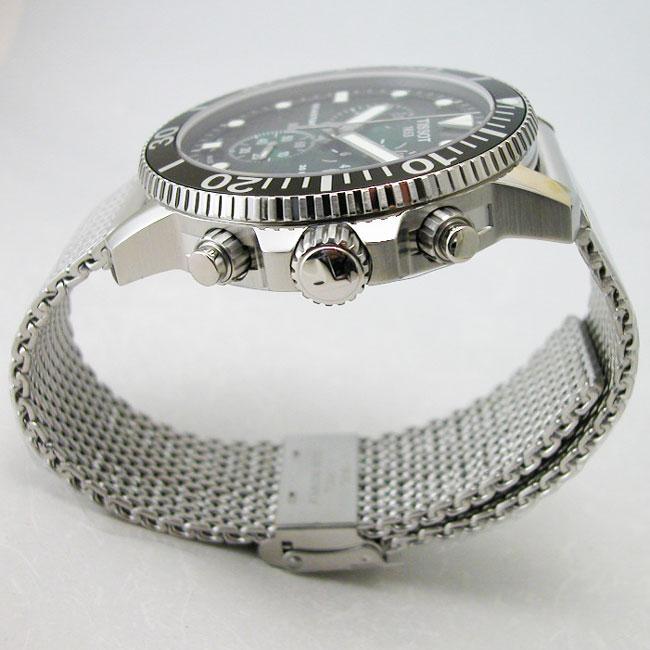ティソ 腕時計 TISSOT SEASTAR シースター 1000 クロノグラフ T1204171109100 メンズ 国内正規品の画像