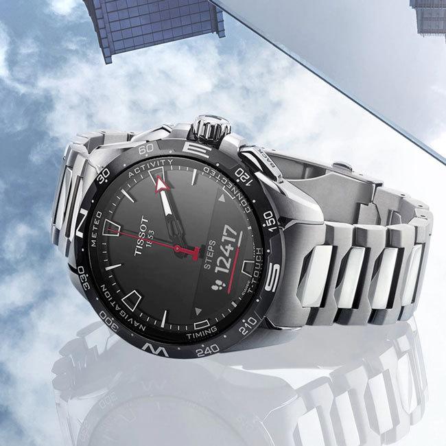 ティソ 腕時計 TISSOT T-タッチ コネクト ソーラー T1214204405100 メンズ 国内正規品の画像