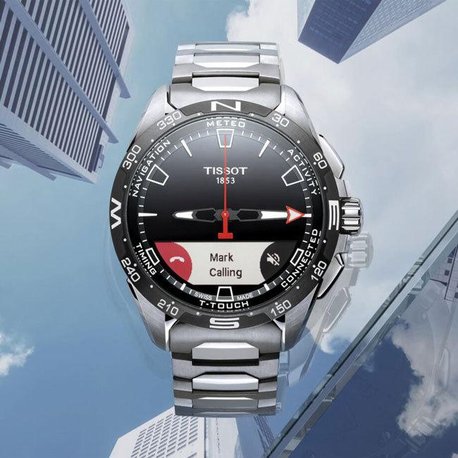 ティソ 腕時計 TISSOT T-タッチ コネクト ソーラー T1214204405100 メンズ 国内正規品の画像