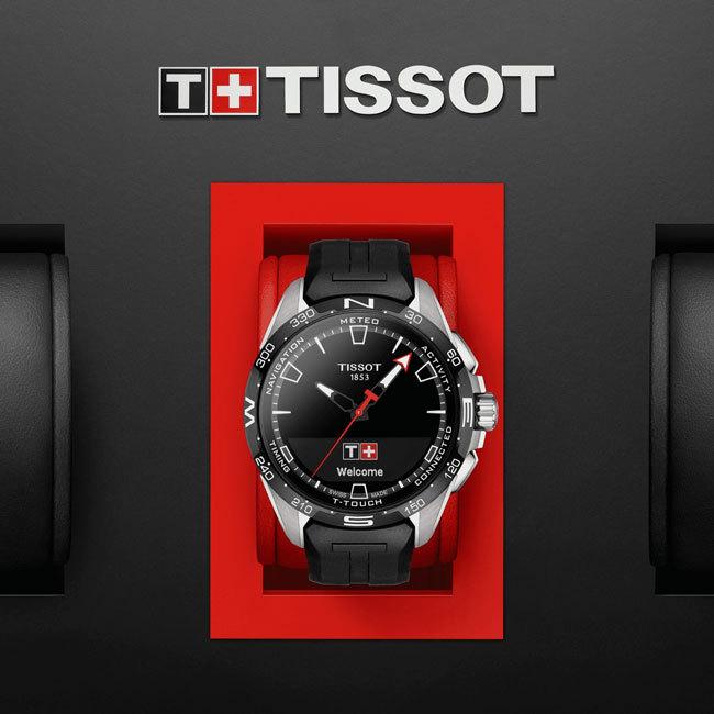 ティソ 腕時計 TISSOT T-タッチ コネクト ソーラー T1214204705100 メンズ 国内正規品の画像