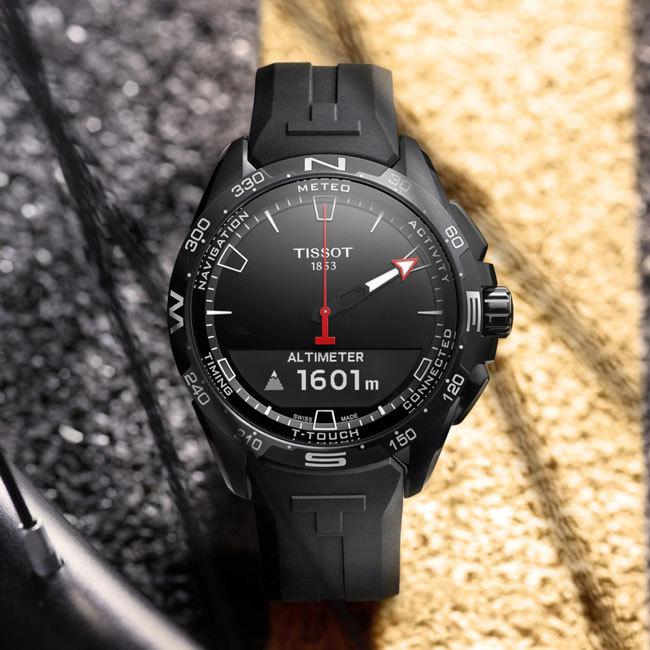 ティソ 腕時計 TISSOT T-タッチ コネクト ソーラー T1214204705103 メンズ 国内正規品の画像