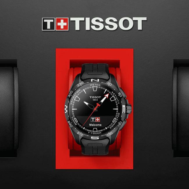 ティソ 腕時計 TISSOT T-タッチ コネクト ソーラー T1214204705103 メンズ 国内正規品の画像