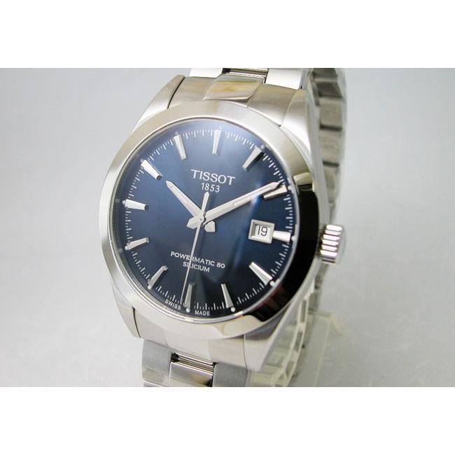 ティソ 腕時計 ジェントルマン オートマティック TISSOT パワーマティック80 シリシウム T1274071104100 メンズ 国内正規品の画像