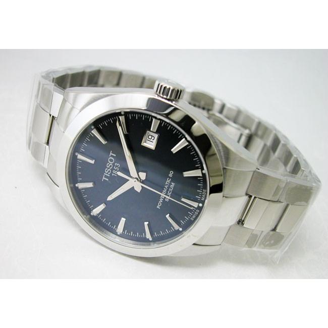 ティソ 腕時計 ジェントルマン オートマティック TISSOT パワーマティック80 シリシウム T1274071104100 メンズ 国内正規品の画像