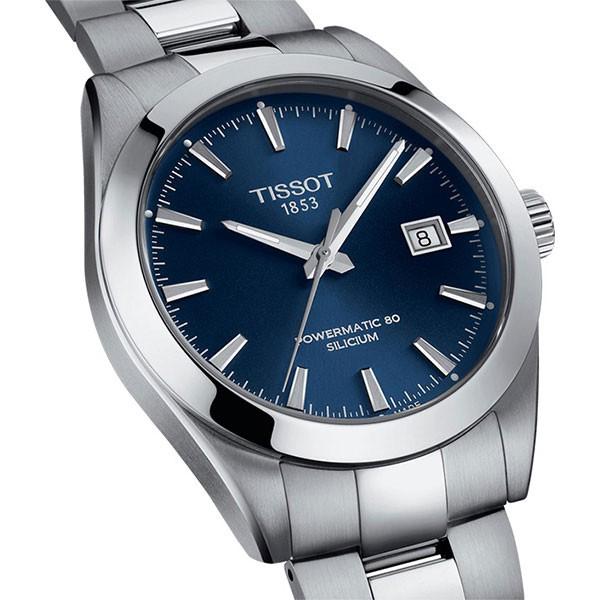 ティソ 腕時計 ジェントルマン オートマティック TISSOT パワーマティック80 シリシウム T1274071104100 メンズ 国内正規品の画像