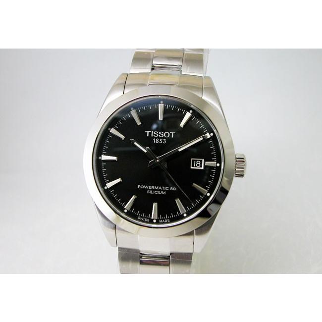 TISSOT ティソ 腕時計 ジェントルマン オートマティック パワーマティック80 シリシウム T1274071105100 メンズ 国内正規品の画像