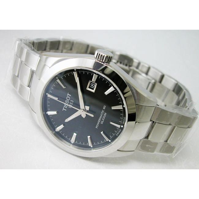 TISSOT ティソ 腕時計 ジェントルマン オートマティック パワーマティック80 シリシウム T1274071105100 メンズ 国内正規品の画像