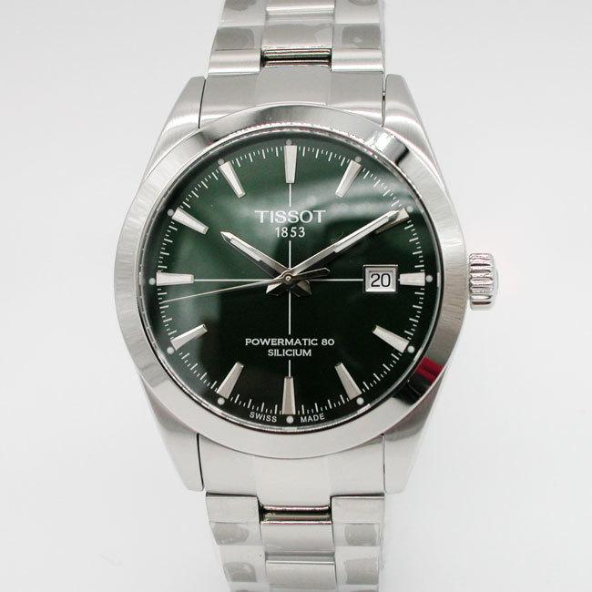 ティソ 腕時計 TISSOT ジェントルマン オートマティック パワーマティック80 シリシウム T1274071109101 メンズ 国内正規品の画像