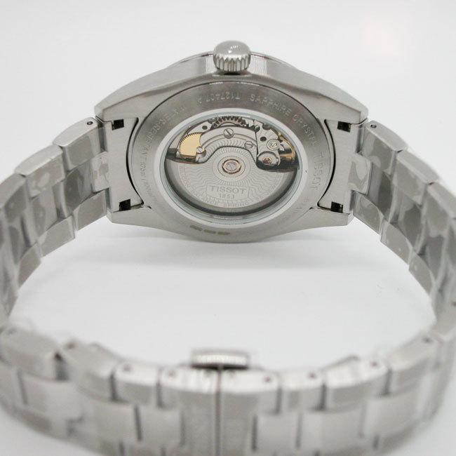 ティソ 腕時計 TISSOT ジェントルマン オートマティック パワーマティック80 シリシウム T1274071109101 メンズ 国内正規品の画像