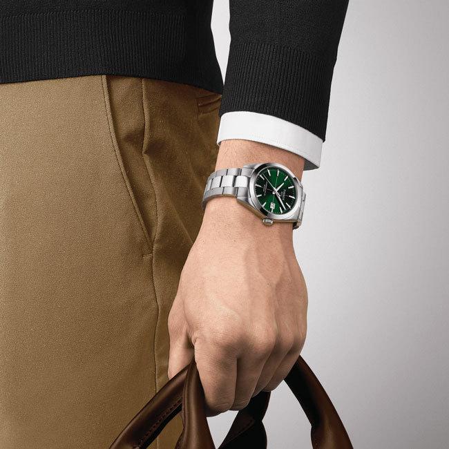 ティソ 腕時計 TISSOT ジェントルマン オートマティック パワーマティック80 シリシウム T1274071109101 メンズ 国内正規品の画像