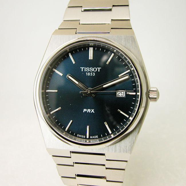 TISSOT（ティソ） 腕時計 TISSOT PRX ピーアールエックス ブルー文字盤