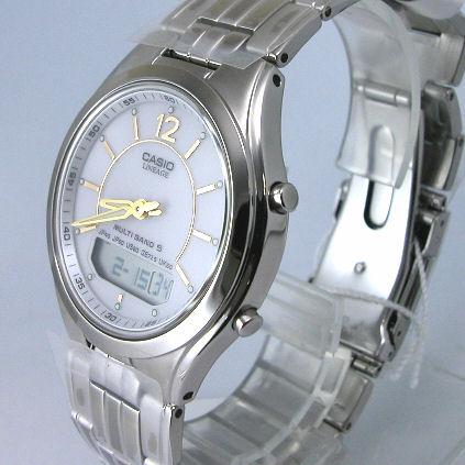 CASIO（カシオ） LINEAGE マルチバンド5 WAVE CEPTOR ソーラー電波時計 