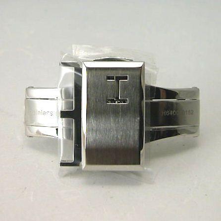 HAMILTON（ハミルトン） 皮バンド用 SSクラスプ 20mm巾（観音開き式