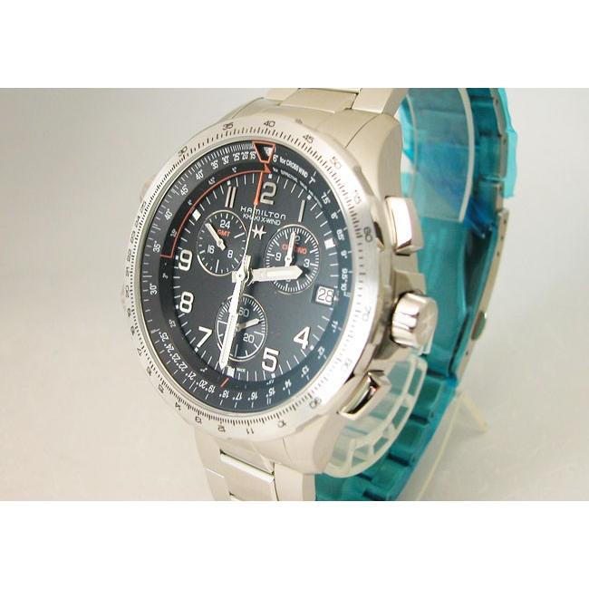 HAMILTON ハミルトン 腕時計 X-Wind Chrono Quartz GMT カーキ X 