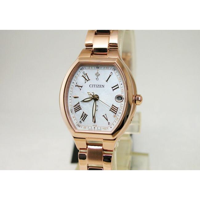 CITIZEN シチズン クロスシー トノー型ピンクゴールド 限定 ソーラー