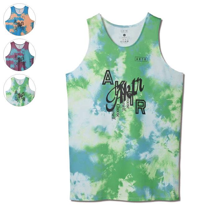AKTR（アクター） MIXTURE TIEDYE TANK タンクトップ ノースリーブ バスケットボール 2023年春夏 123 ...