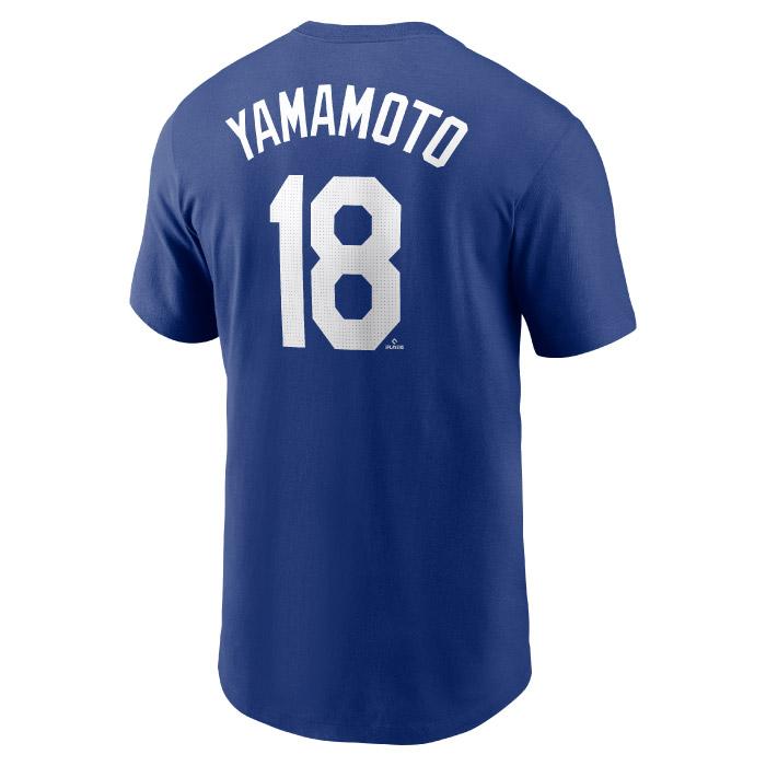 NIKE（ナイキ） MLB 半袖Tシャツ メンズ 山本由伸 ロサンゼルス 