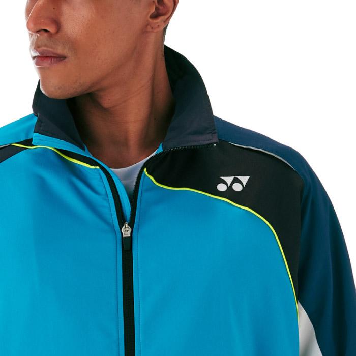 YONEX（ヨネックス） アウター ユニ裏地付ウィンドウォーマーシャツ 青