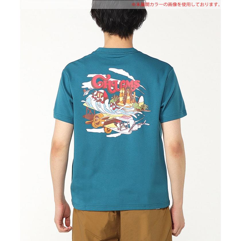 CHUMS チャムス Great Escape T-Shirt グレートエスケープTシャツ アウトドア メンズ 4カラー CH01-2370｜taiyosp-trip｜03