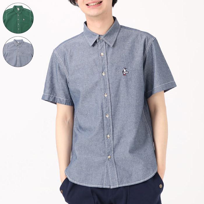 CHUMS チャムス Yarn-Dyed Chambray S/S Shirt ヤーンダイド