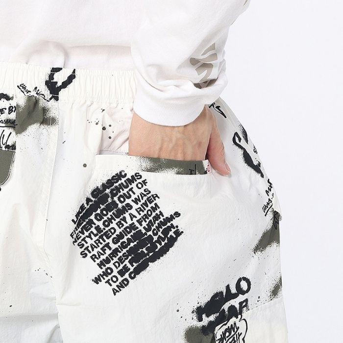 CHUMS チャムス ロングパンツ 守矢努 ミリタリーカーゴパンツ モリヤツトム コラボ ユニセックス ワイドシルエット CH03-1438