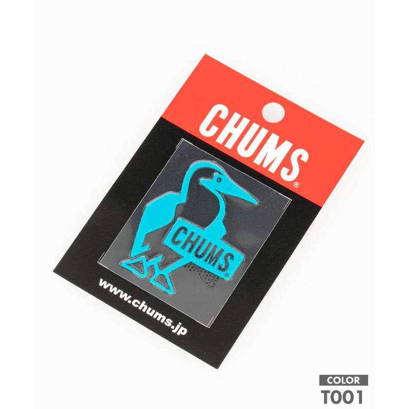 CHUMS チャムス Booby Bird Emboss Sticker ブービーバードエンボスステッカー 4.1×3.2cm アウトドア キャンプ BBQ CH62-1126｜taiyosp-trip｜04