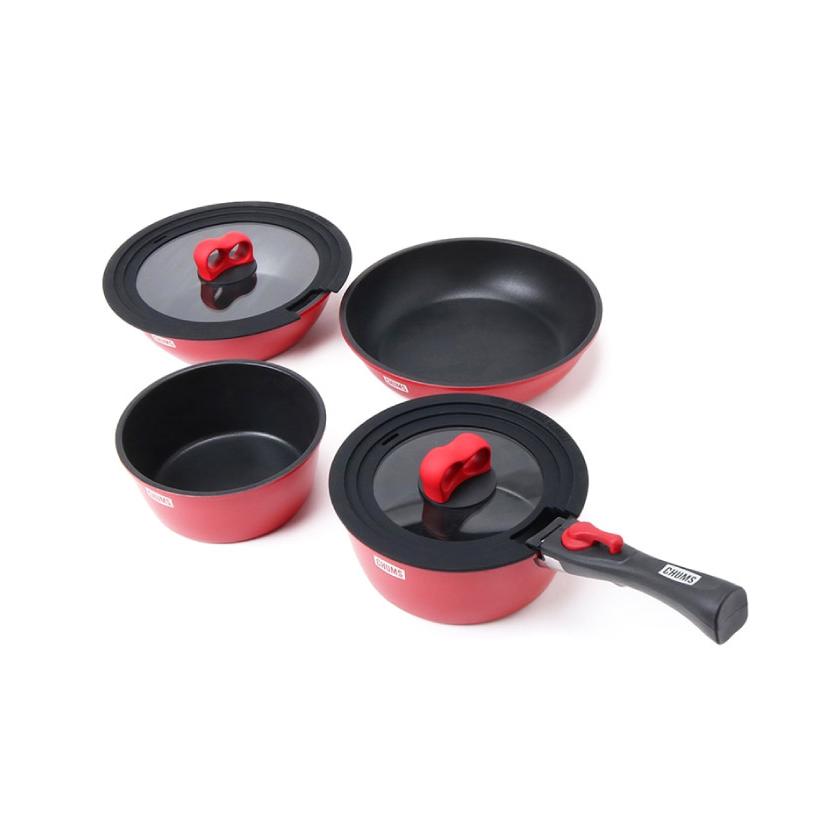 CHUMS（チャムス） Cookware Set クックウェアセット フライパン＆鍋