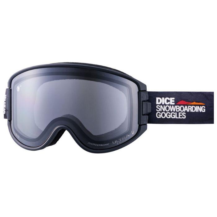 25-26 DICE GOGGLE GOODMAN GM54570 MBK 2026 ダイス ゴーグル グッドマン MBK 調光 ウルトラライトグレイ ライトシルバーミラー　日本正規品 DICE（ダイス） 25-26 DICE GOODMAN グッドマン MBK スノーボード