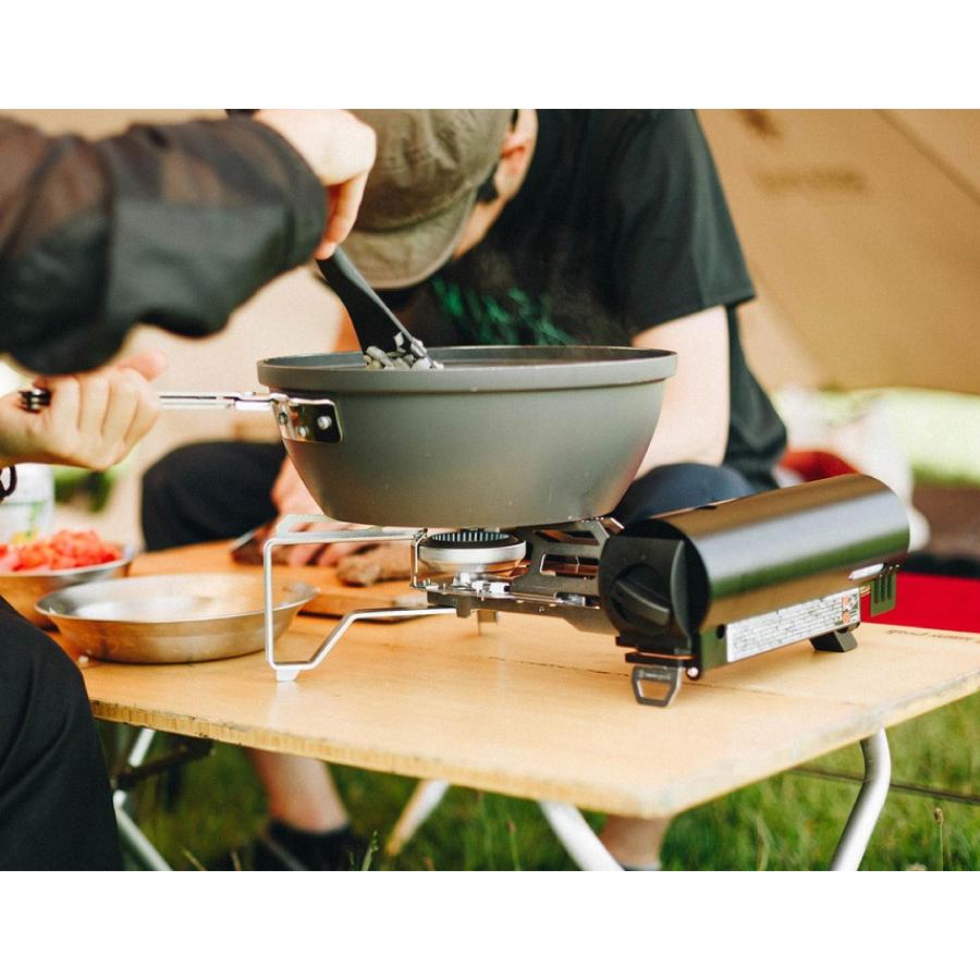【新品未開封品を送ります】Peak卓上コンパクトガスコンロ （カーキ） snow peak（スノーピーク） HOME＆CAMP バーナー カーキ 卓上