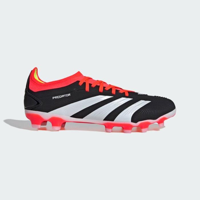 adidas アディダス プレデター 24 PRO HG/AG サッカースパイク 土 人工芝 2024年春夏 ブラック/ホワイト/レッド IG7733｜taiyosp-trip｜02