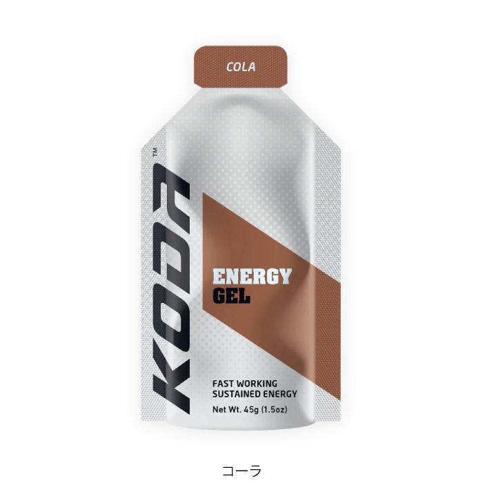 KODA（旧shotz） コーダ ENERGY GEL エナジージェル 1本 45g 117kcal