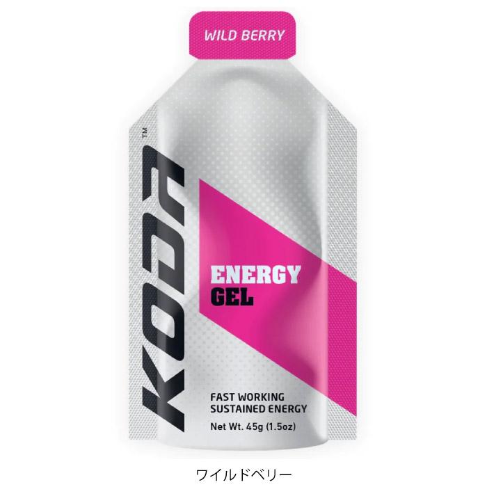 KODA（旧shotz） コーダ ENERGY GEL エナジージェル 1本 45g 117kcal