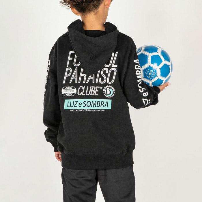ルースイソンブラ（LUZ e SOMBRA） Jr FUTEBOL PARAISO CLUBE PULLOVER